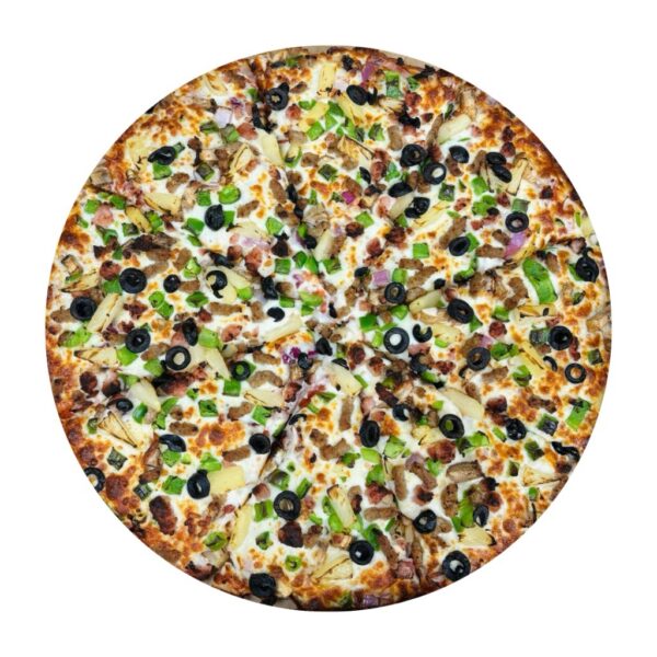 3 Large Everything Pizza